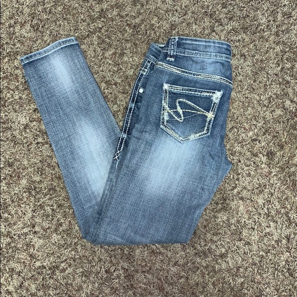 Rock and roll cowgirl skinny jeans